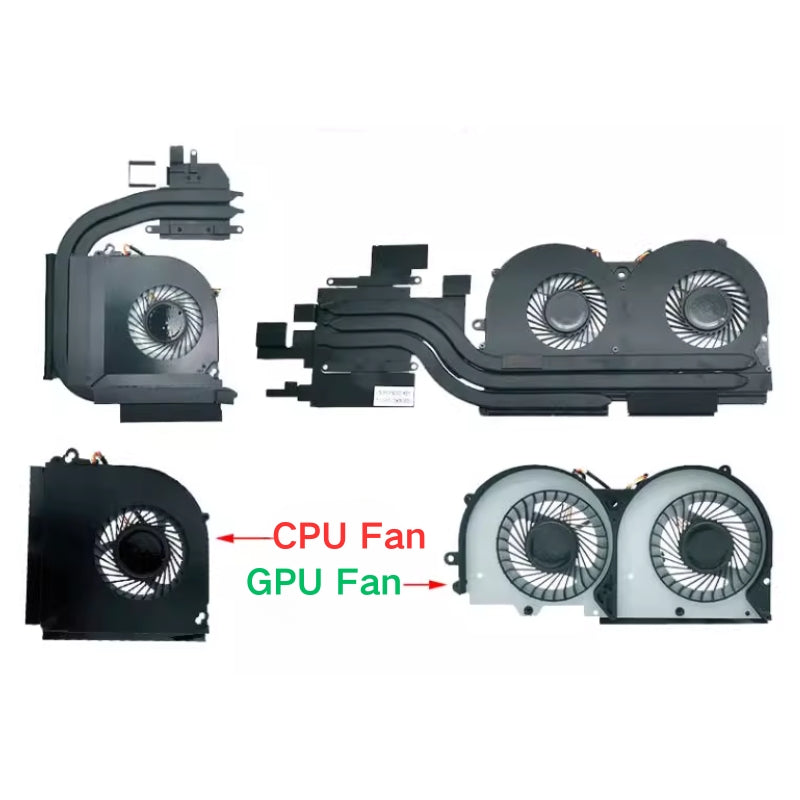 Load image into Gallery viewer, Acer TravelMate P852-QG Series - Laptop CPU &amp; GPU Cooling Fan Cooler - Polar Tech Australia
