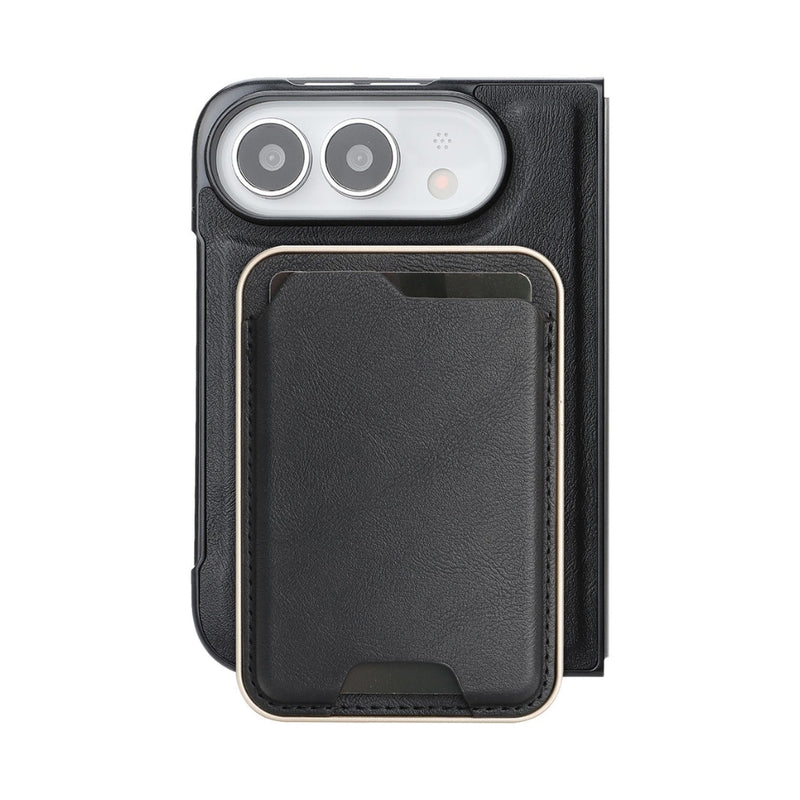 Chargez l'image dans la visionneuse de la galerie, Apple iPhone Ultra / Fold - Kalebol Slim MagSafe Ring Magnetic Card Bag Leather Phone Case

