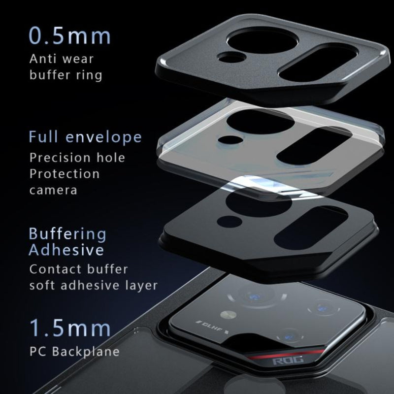 Chargez l&#39;image dans la visionneuse de la galerie, Asus ROG Phone 8 / 8 Pro - Armor Precise Hole PC Hybrid TPU Phone Case - Polar Tech Australia
