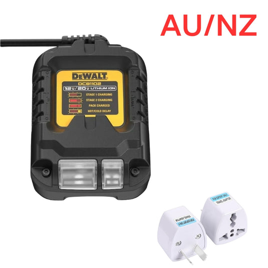 [DCB1102][12V~20V-2A] Genuine Original DeWalt Fast Charger Electrical Tool Li-ion Battery - Replacement Charger - Polar Tech Australia