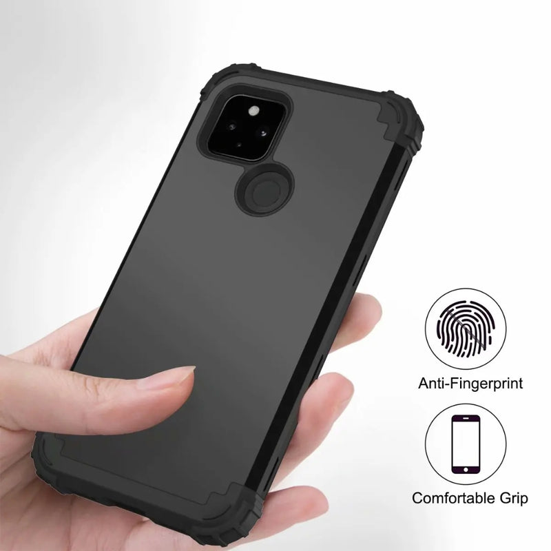 Load image into Gallery viewer, Google Pixel 4A 5G - Silicone Hybrid PC Shockproof Phone Case - Polar Tech Australia
