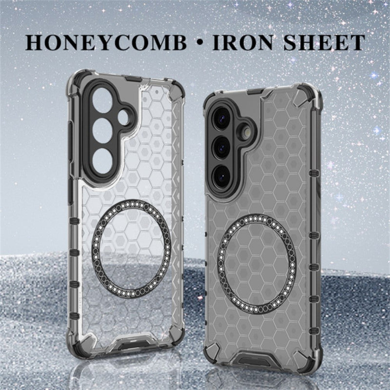 Cargue la imagen en el visor de la galería, Samsung Galaxy S26 / S26 Plus / S26 Ultra - Honeycomb Magnetic Protective Case
