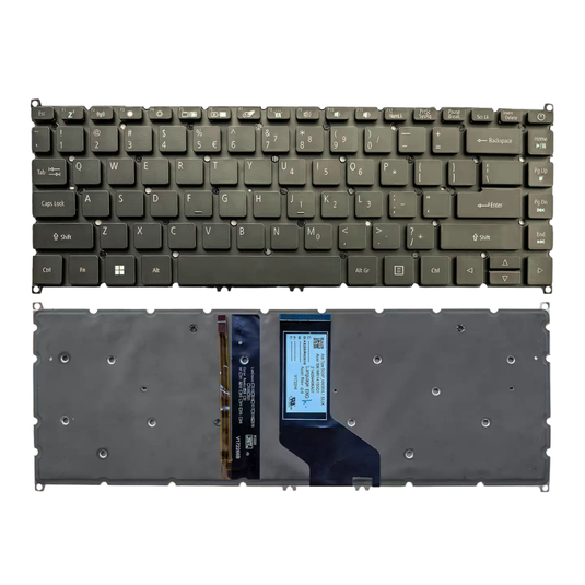 Acer ENDURO Urban N3 EUN314A-51 EUN314A-51W EUN314A-51WG N19Q9 Series - Laptop Keyboard With Backlit US Layout