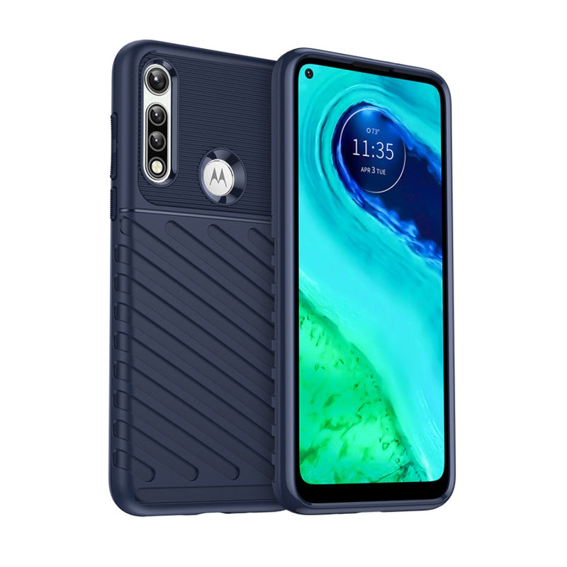 Load image into Gallery viewer, Motorola Moto G Pure (2021) - Thunder Series Twill Texture Thickened Anti-fall Protection TPU Case - Polar Tech Australia
