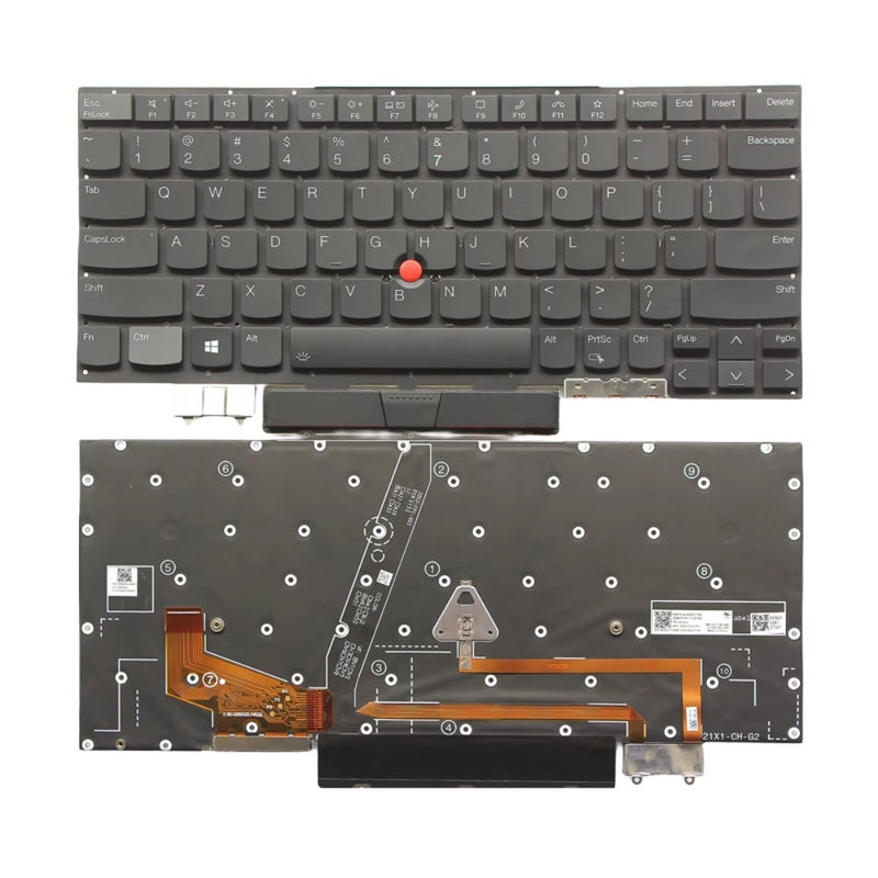 Load image into Gallery viewer, Lenovo ThinkPad X1 Carbon Gen 10 21CB 21CC (Year 2022) - Keyboard With Back Light US Layout Replacement Parts - Polar Tech Australia
