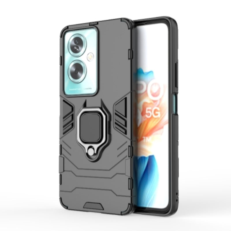 Cargue la imagen en el visor de la galería, OPPO A79 5G (CPH2557, CPH2553) - Heavy Duty Armor Case With Ring Holder Stand - Polar Tech Australia
