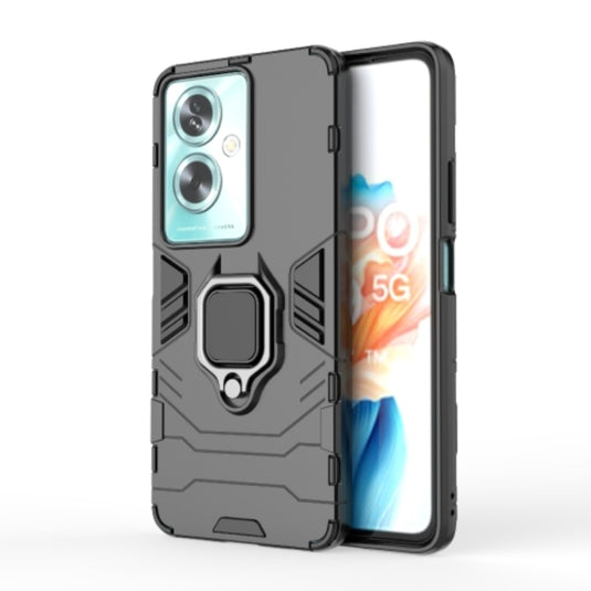 OPPO A79 5G (CPH2557, CPH2553) - Heavy Duty Armor Case With Ring Holder Stand - Polar Tech Australia