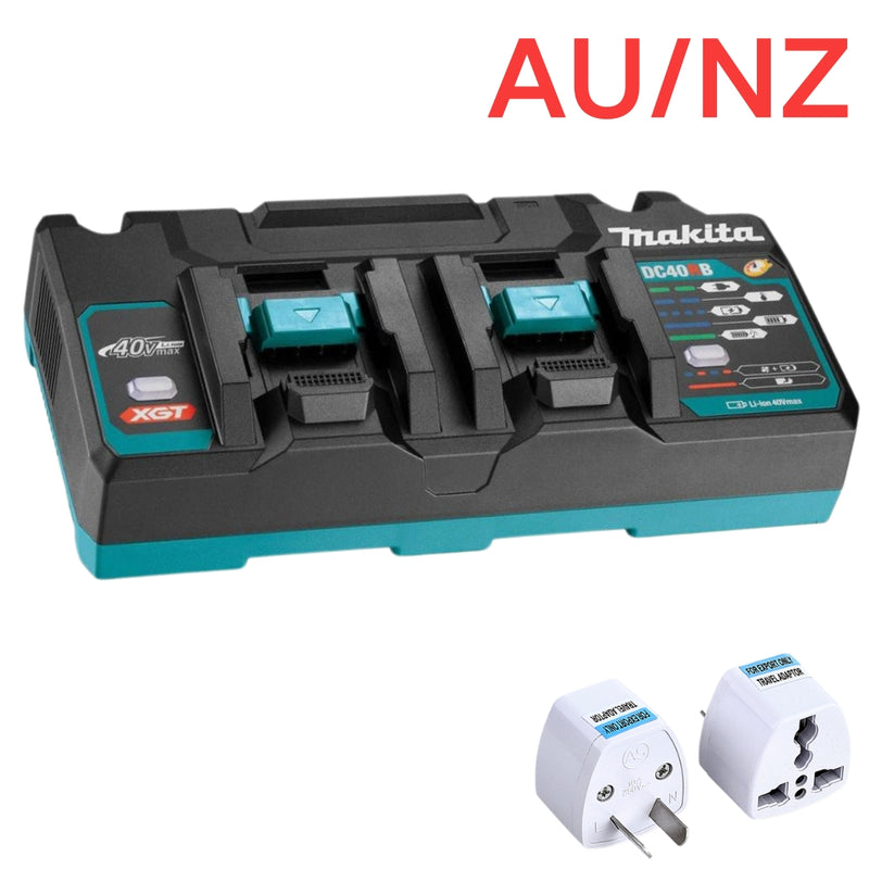 Chargez l&#39;image dans la visionneuse de la galerie, [DC40RB][36V~40V-6.0A] Genuine Original Makita Fast Charger Electrical Tool Li-ion Battery - Replacement Charger - Polar Tech Australia
