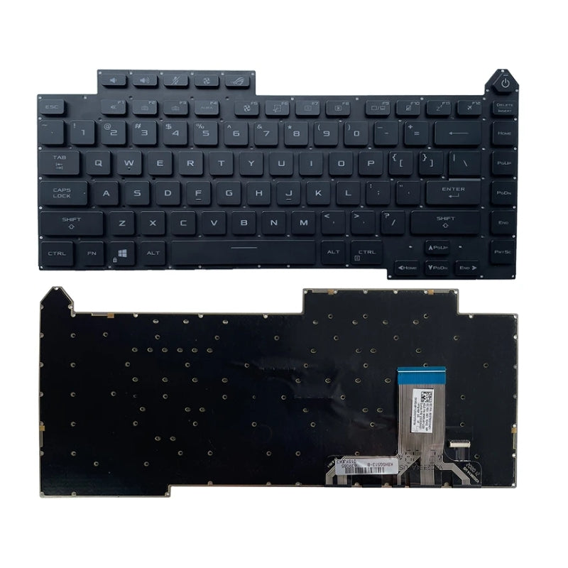 Cargue la imagen en el visor de la galería, ASUS ROG Strix Scar 15 G533 G533QM G533QR G533QS G513Q Series - Keyboard With Back Light US Layout Replacement Parts - Polar Tech Australia
