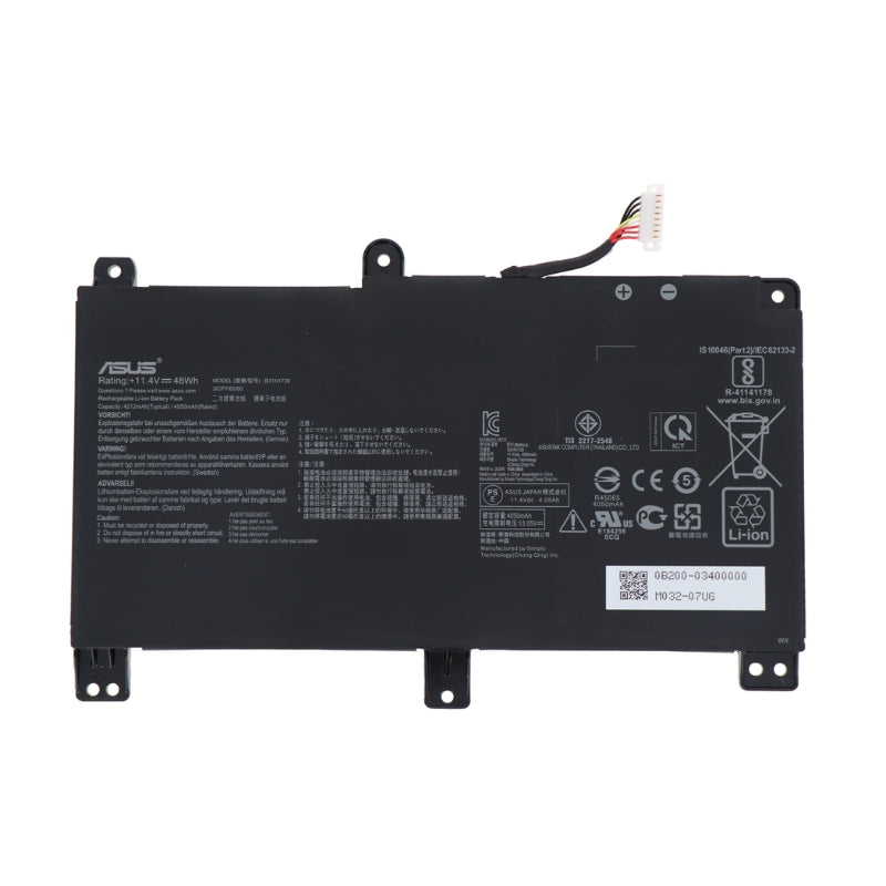 Cargue la imagen en el visor de la galería, [B31N1726] ASUS ZX80G ZX80GE FX80G FX80GD FX80GE FX80GM FX506II B31N1726-1 Replacement Battery - Polar Tech Australia
