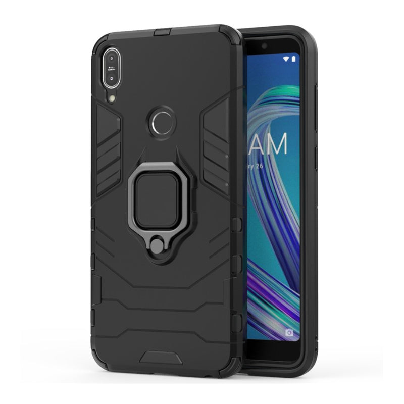 Load image into Gallery viewer, Asus Zenfone Max Pro (M1) ZB601KL/ZB602KL - Heavy Duty Armor Case With Ring Holder Stand - Polar Tech Australia
