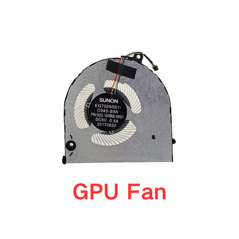 Cargue la imagen en el visor de la galería, Lenovo IdeaPad 720S-15IKB 720S Touch-15IKB Series - Laptop CPU &amp; GPU Cooling Fan Cooler
