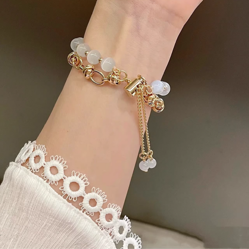 Load image into Gallery viewer, Fitbit Inspire 1 / 2 / 3 - Stylish Beaded Bracelet Strap

