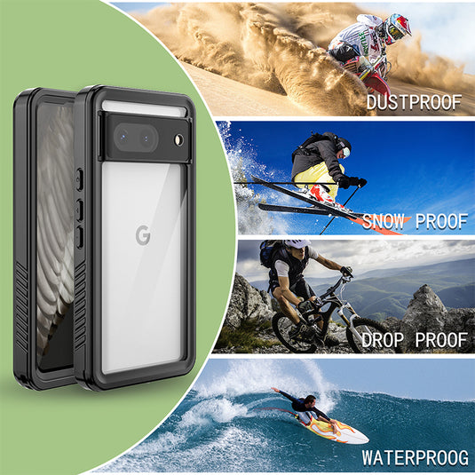 Google Pixel 8 - Redpepper Full Covered Waterproof Heavy Duty Tough Armor Case - Polar Tech Australia