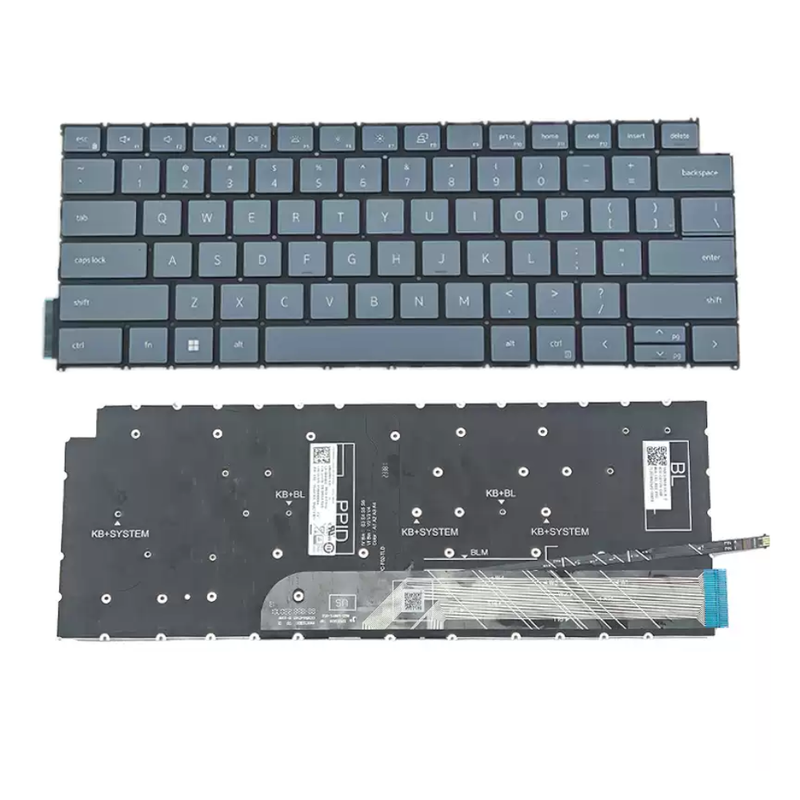 Cargue la imagen en el visor de la galería, Dell Inspiron 14 16 5440 5441 5445 7441 7445 7460 P186G Series - Laptop Keyboard With Backlit US Layout
