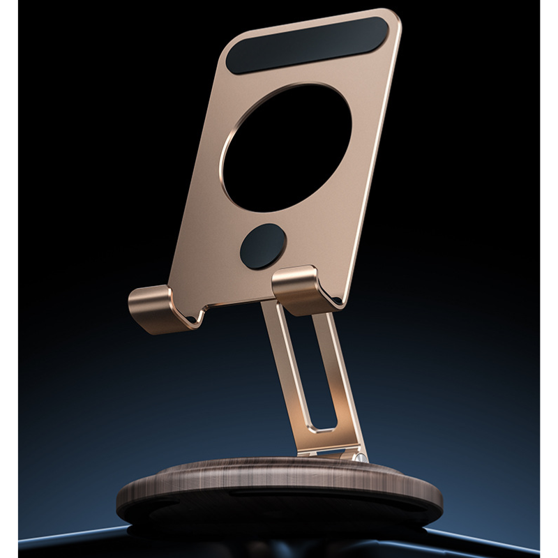Load image into Gallery viewer, Boneruy 360-Degree Rotating Phone and Tablet Stand - Foldable Aluminum Alloy Holder - Polar Tech Australia
