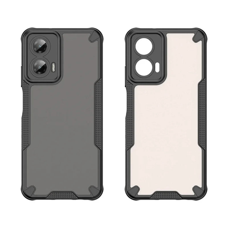 Cargue la imagen en el visor de la galería, Motorola Moto G75 - Armor Precise Hole PC Hybrid TPU Phone Case - Polar Tech Australia
