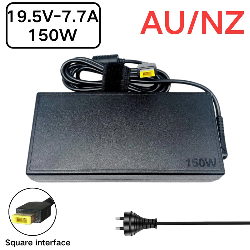 Load image into Gallery viewer, [19.5V-7.7A/150W][Yellow Square] Lenovo Yoga AIO 7-27ARH6 IdeaCentre AIO 5-24IOB6 AC Power Supply Adapter Charger - Polar Tech Australia
