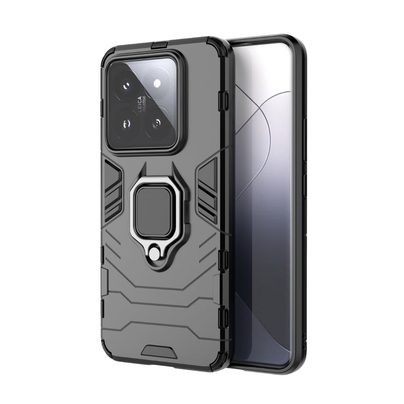 Load image into Gallery viewer, Xiaomi Poco F6 Pro - Heavy Duty Armor Case With Ring Holder Stand - Polar Tech Australia
