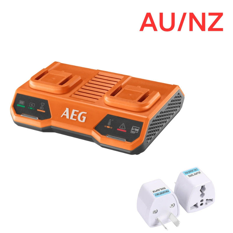 Load image into Gallery viewer, [BL18C2][18V-4.0A] Genuine Original AEG Dual Port Fast Charger Electrical Tool Li-ion Battery - Replacement Charger - Polar Tech Australia

