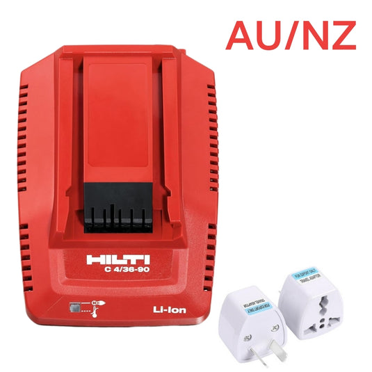 [C4/36-90][22V/36V - 4.0A] Genuine Original Hilti Fast Charger Electrical Tool Li-ion Battery - Replacement Charger - Polar Tech Australia