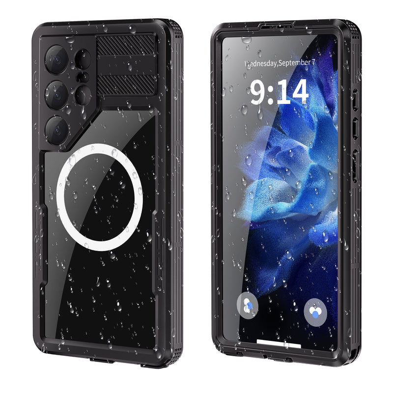 Chargez l&#39;image dans la visionneuse de la galerie, [Magsafe Compatible] [Mars Series] Samsung Galaxy S25/Plus/Ultra - Shellbox Full Covered Waterproof Heavy Duty Tough Armor Case - Polar Tech Australia
