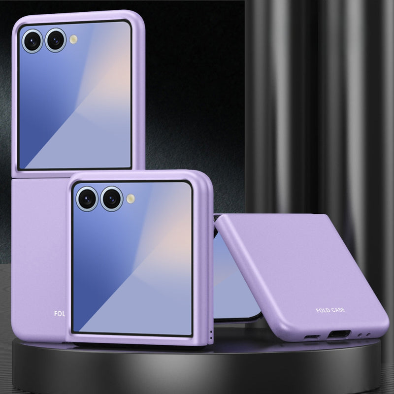 Load image into Gallery viewer, Samsung Galaxy Z Flip7 5G - Skin Feel Electroplating PC Shockproof Phone Case
