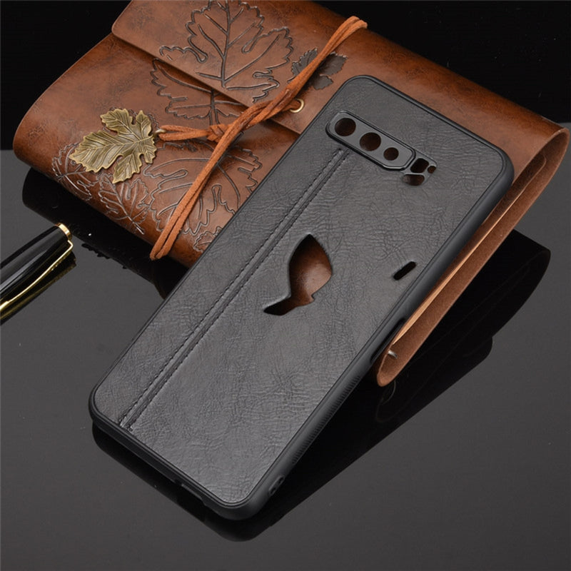 Cargue la imagen en el visor de la galería, Asus ROG Phone 3 - Luxury PU Leather Shockproof Case
