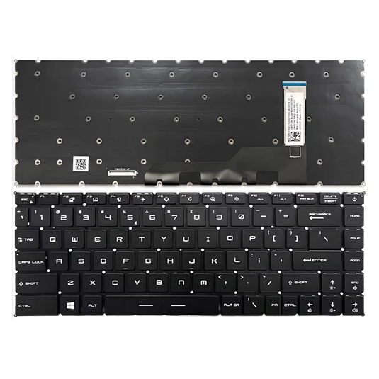 MSI Creator 15 A11 A11U A11UH A11UE MS-16V4 Series - Laptop Keyboard With Backlit US layout