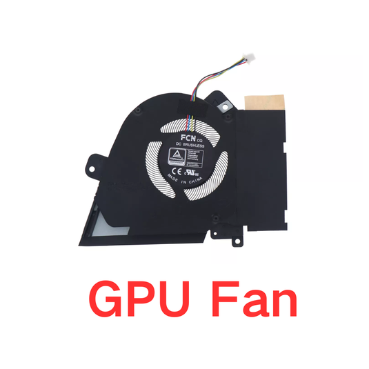 ASUS TUF Dash F15 FX516 FX516P Air RTX3070 Series - Laptop CPU & GPU Cooling Fans Cooler