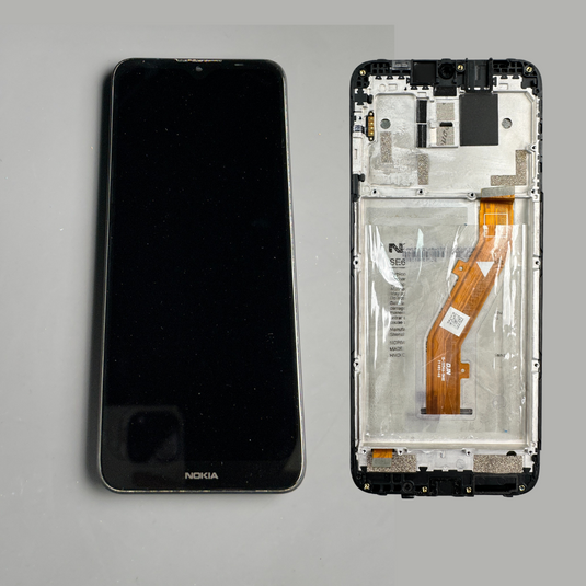 [USED] [With Frame] Nokia C30 LCD Touch Digitiser Display Screen Assembly - Polar Tech Australia
