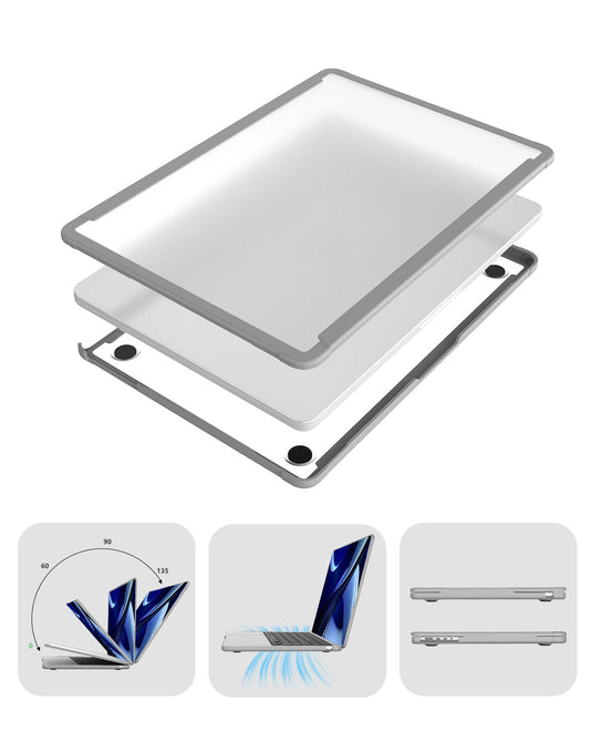 Benwis Apple MacBook Air 13.6" A2681 Shock-absorbing Shield Shockproof Heavy Duty Tough Case Cover - Polar Tech Australia