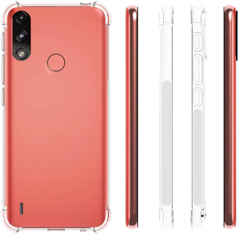 Chargez l&#39;image dans la visionneuse de la galerie, Motorola Moto E7 i Power / E7 Power - AirPillow Cushion Transparent Soft Clear TPU Four Corners Protective Case - Polar Tech Australia

