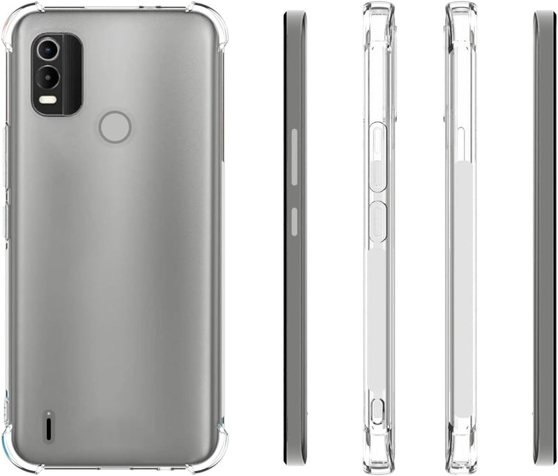 Load image into Gallery viewer, Nokia C21 Plus - AirPillow Cushion Transparent Soft Clear TPU Four Corners Protective Case - Polar Tech Australia
