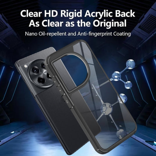 OnePlus Nord CE4 Lite - Acrylic + TPU Transparent Shockproof Phone Case