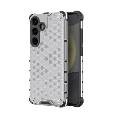 Samsung Galaxy A25 5G (SM-A256) - Honeycomb Transparent Shockproof Protection Case