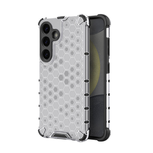 Samsung Galaxy A25 5G (SM-A256) - Honeycomb Transparent Shockproof Protection Case