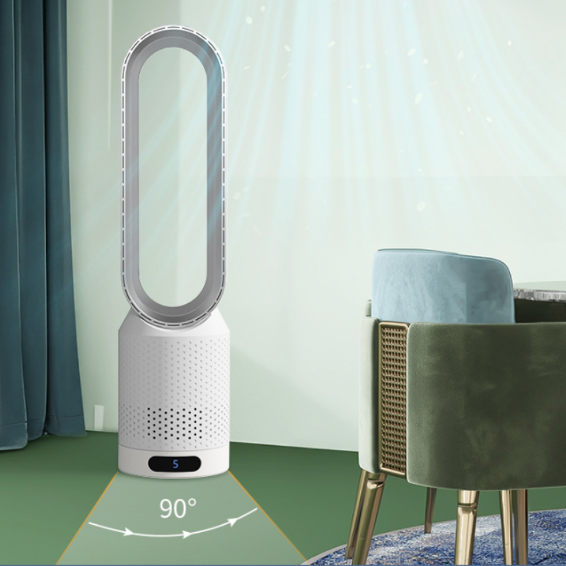 Cargue la imagen en el visor de la galería, 42 inch Bladeless Cooling Fan Air Purification Stand Portable Air Conditional
