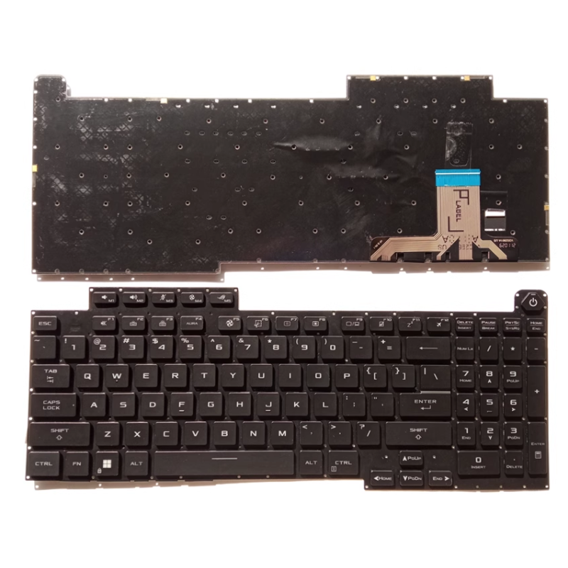 Cargue la imagen en el visor de la galería, ASUS ROG Strix G733 G733Q G733C G733P G733Z Series - Laptop Keyboard With Backlit US Layout
