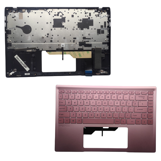 MSI Prestige 14 MS-14C1 MS-14C2 MS-14C4 Series - Laptop Palmrest Keyboard Frame Cover US Layout - Polar Tech Australia
