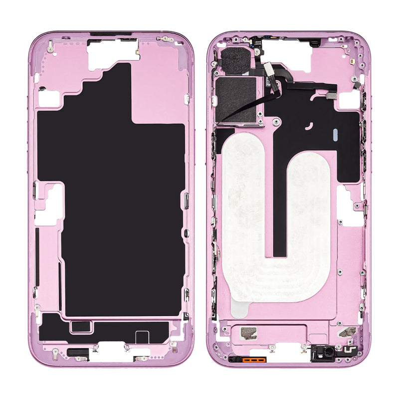 Chargez l'image dans la visionneuse de la galerie, [No Built-in Parts] Apple iPhone 16 Plus - Middle Housing Frame (US Without SIM Tray Version)
