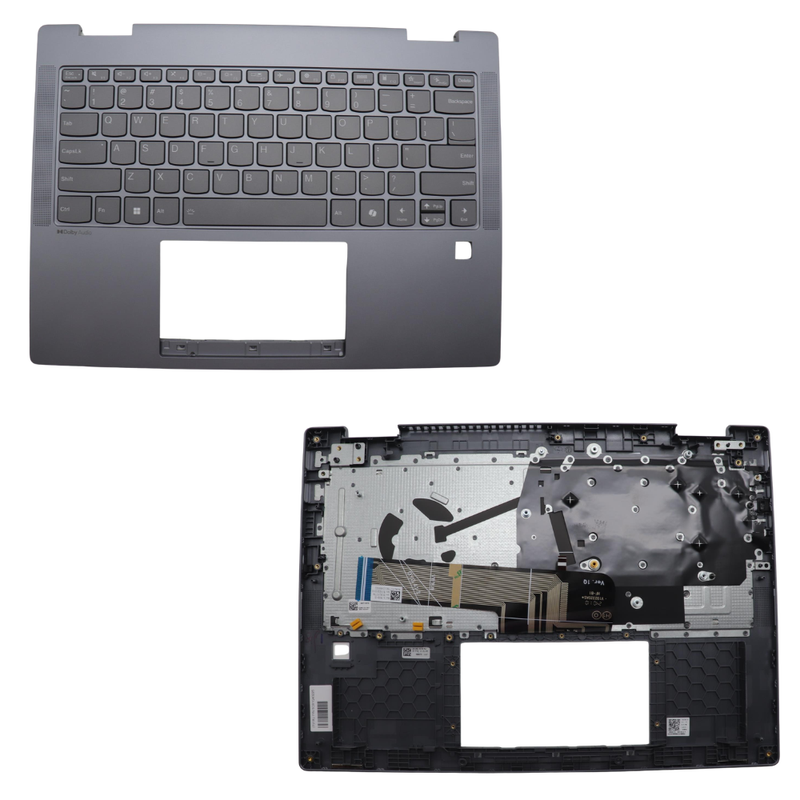 Load image into Gallery viewer, Lenovo IdeaPad 5 2-in-1 14IRU9 14IRH9 14Q8X9 14AHP9 Series - Laptop Palmrest Cover With Keyboard &amp; Backlit US English Layout - Polar Tech Australia
