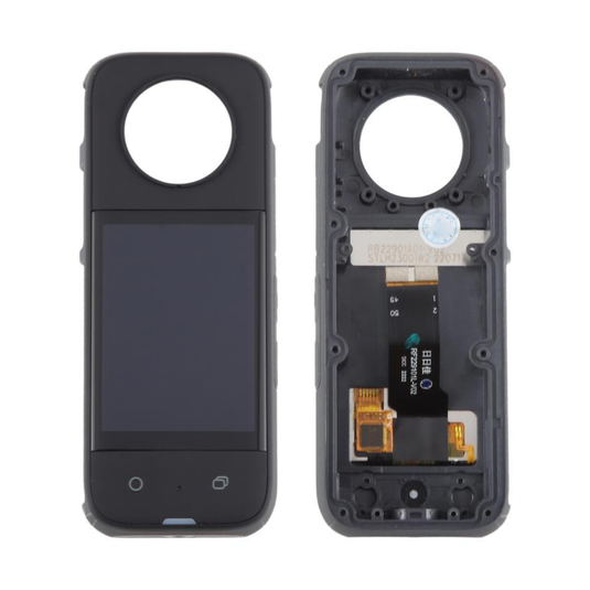 [With Bezel Frame] Genuine Original Insta 360 X3 Series - 360° Action Camera LCD Display Screen Assembly - Polar Tech Australia