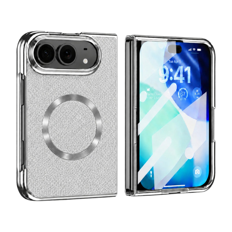 Load image into Gallery viewer, Apple iPhone Ultra / Fold - Glitter Powder Magnetic Integrated Film Phone Case
