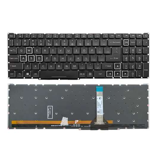 Acer Nitro V 16 ANV16-41 ANV16-42 ANV16-71 ANV16-72 N24C4 N25C4 Series - Laptop Keyboard With Backlit US Layout