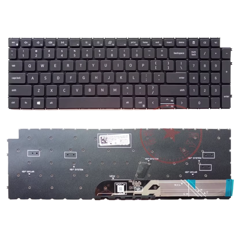 Chargez l'image dans la visionneuse de la galerie, DELL Vostro 15 3510 3515 3520 3525 P112F Series - Laptop Keyboard With Backlit US Layout

