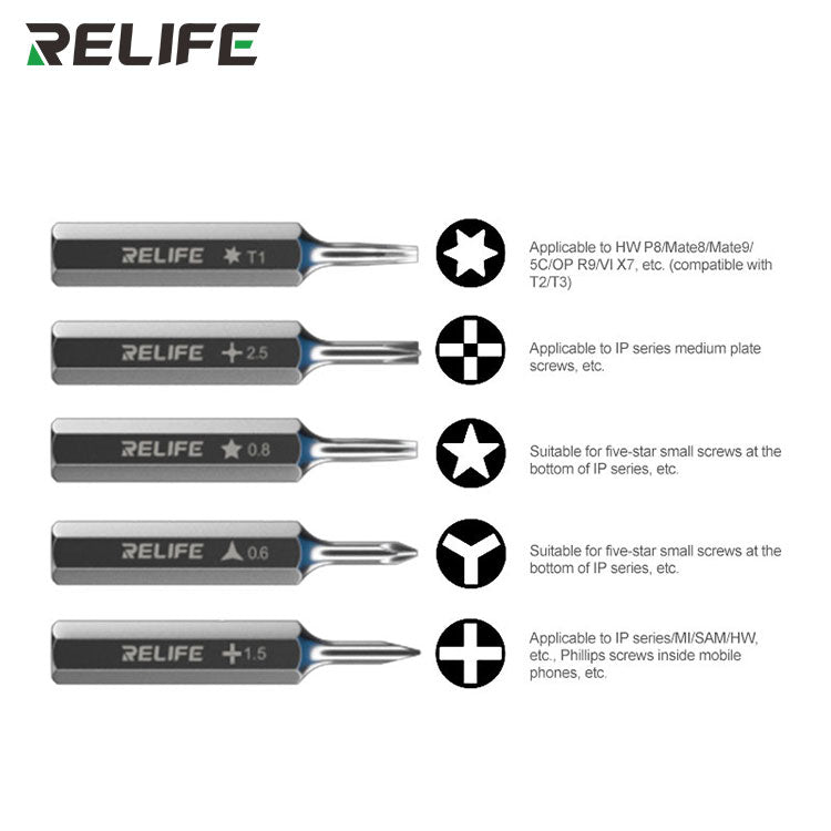 Load image into Gallery viewer, [RL-723] RELIFE Interchangeable Torque Screwdriver(built-in 5 bits) - Polar Tech Australia
