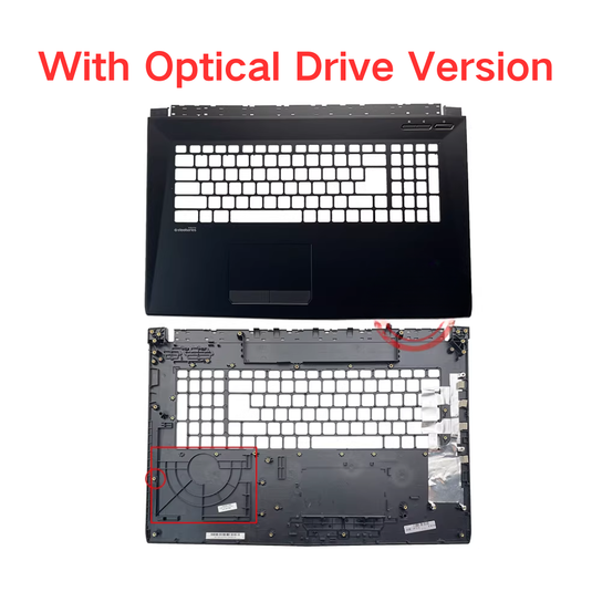 MSI GL72 GP72 GF72 GV72 Series - Laptop LCD Screen Back Cover Keyboard Back Housing Frame - Polar Tech Australia