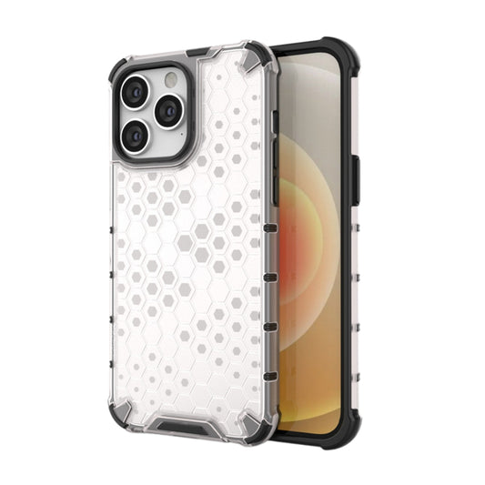 Apple iPhone 16 Pro - Honeycomb Transparent Shockproof Protection Case