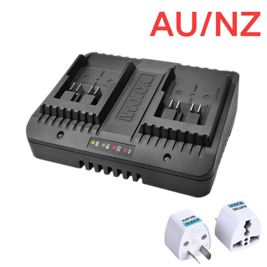 [WA3927][20V-2.0A] Genuine Original Worx Fast Charger Electrical Tool Li-ion Battery - Replacement Charger - Polar Tech Australia